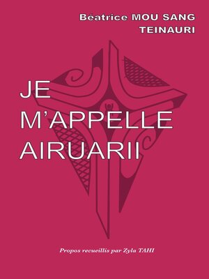 cover image of JE M'APPELLE AIRUARII